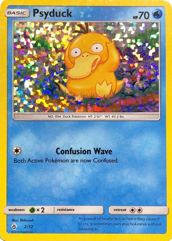 Psyduck - 2/12 - Heavily Played
