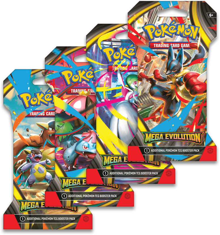 Pokémon Mega Evolution Base Set - Sleeved Booster Pack