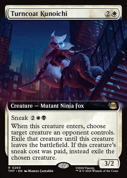 Turncoat Kunoichi