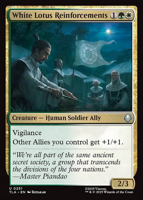 White Lotus Reinforcements