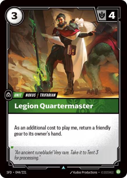 Legion Quartermaster