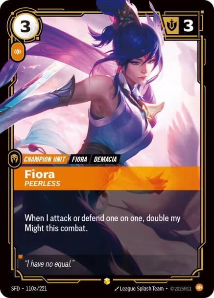 Fiora - Peerless (Alternate Art)