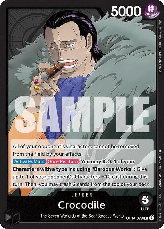 Crocodile OP14 079