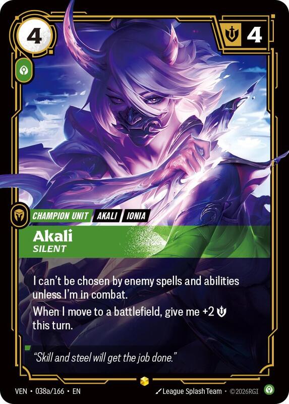Akali - Silent (Alternate Art)