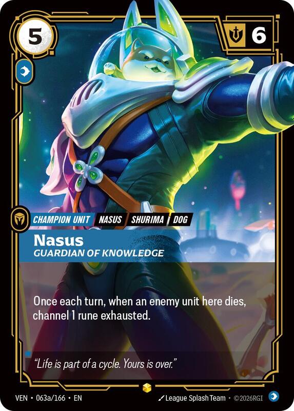 Nasus - Guardian of Knowledge (Alternate Art)