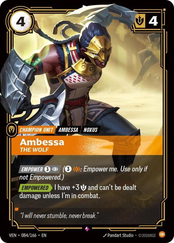 Ambessa - The Wolf