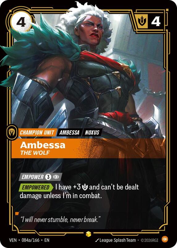 Ambessa - The Wolf (Alternate Art)