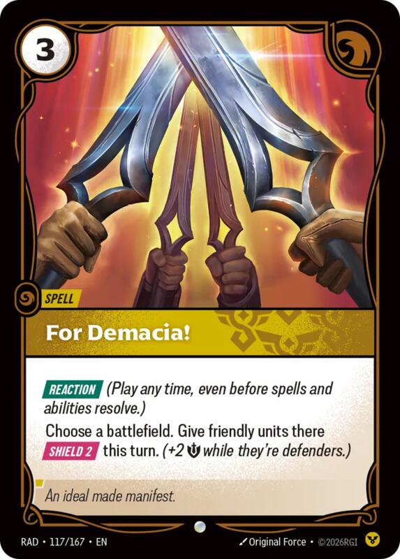 For Demacia!