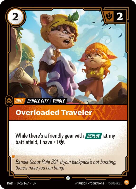 Overloaded Traveler