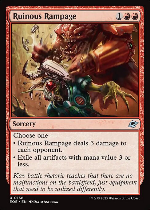 Ruinous Rampage