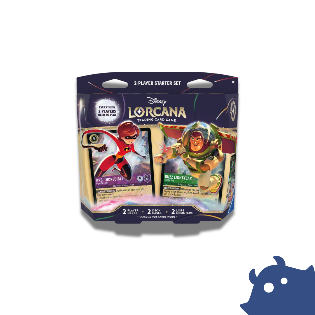 Disney Lorcana - Wilds Unknown - Two-Player Deck - Elastigirl and Buzz Lightyear