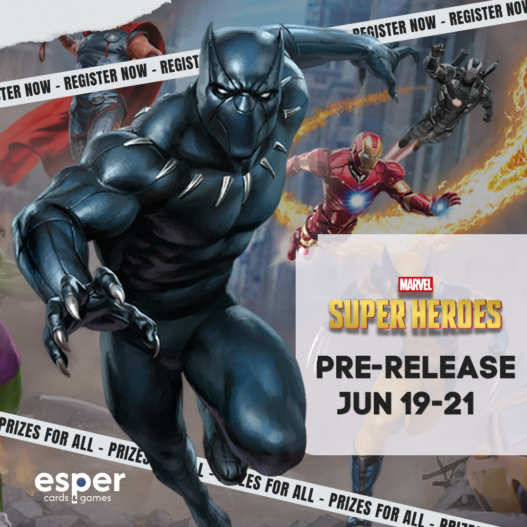 Marvel's Super Heroes Pre Release Sealed Draft Event