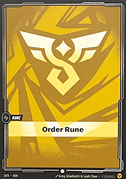 Order Rune
