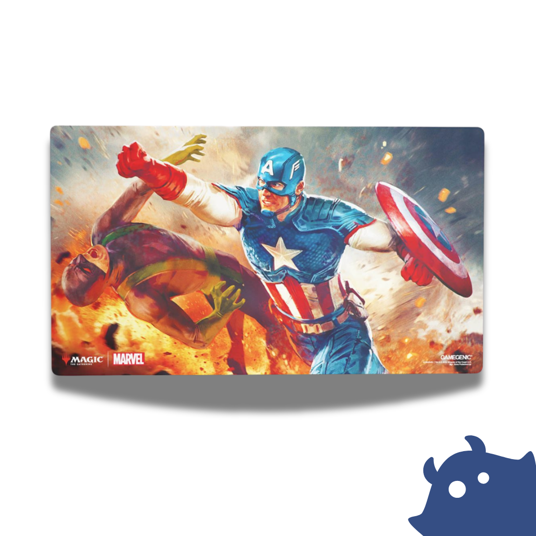 Playmat: Prime Playmat: Magic: The Gathering: Marvel Super Heroes - Captain A-Super-Soldier