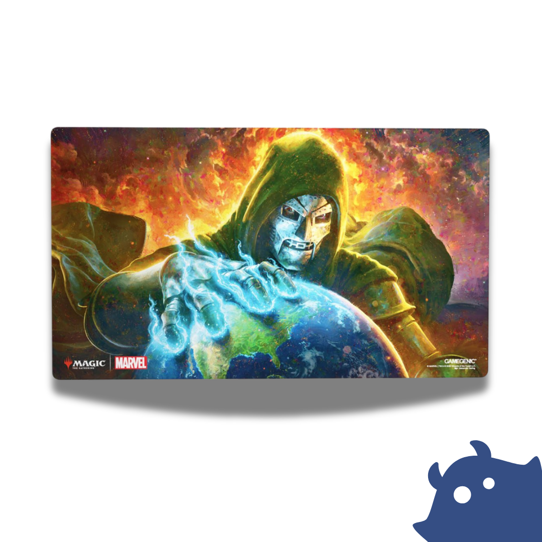 Playmat: Shiny: Magic: The Gathering: Marvel Super Heroes - Doom Reigns Supreme