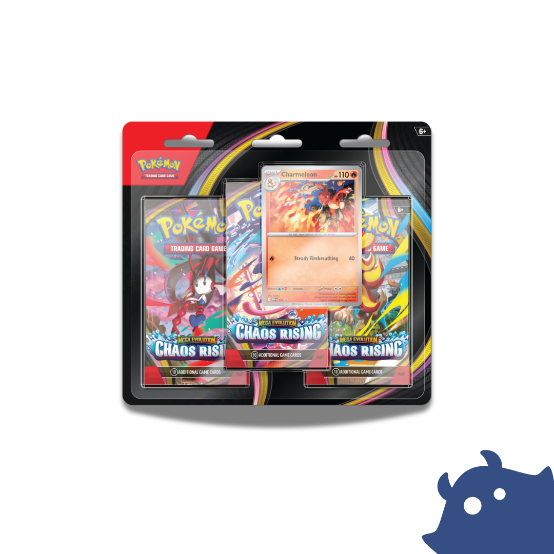 Pokémon - Chaos Rising – 3 Pack Blister