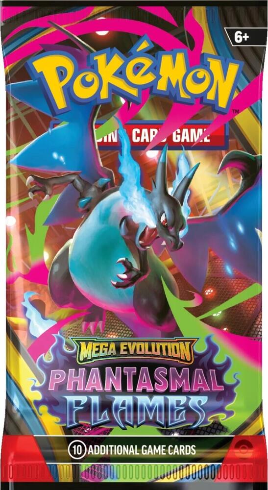 Pokémon Mega Evolution - Phantasmal Flames - Booster Pack