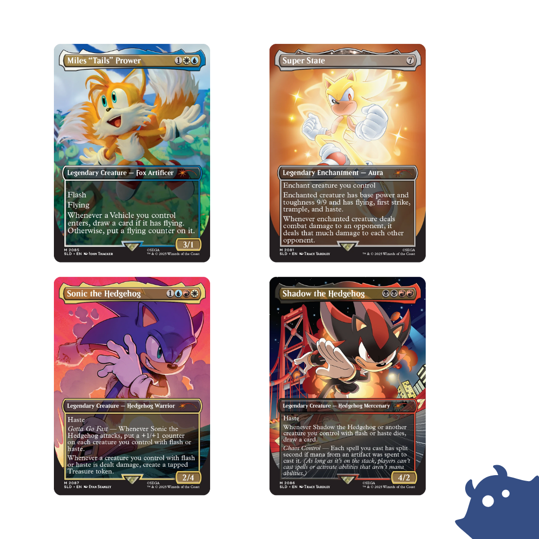 Secret Lair Drop Series - Secret Lair x Sonic: Friends & Foes - Magic: the Gathering