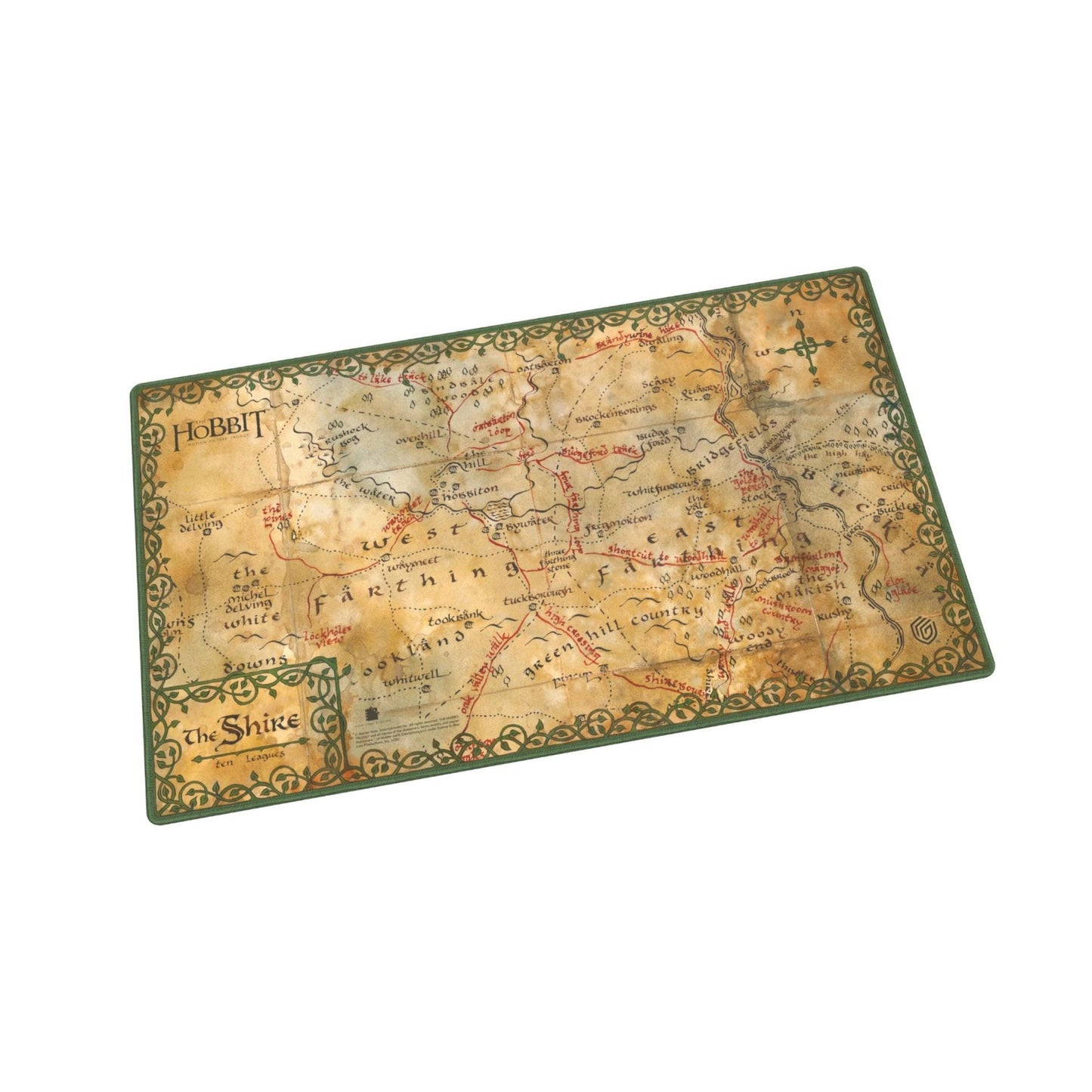 Ultimate Guard Playmat: The Hobbit - The Shire Map