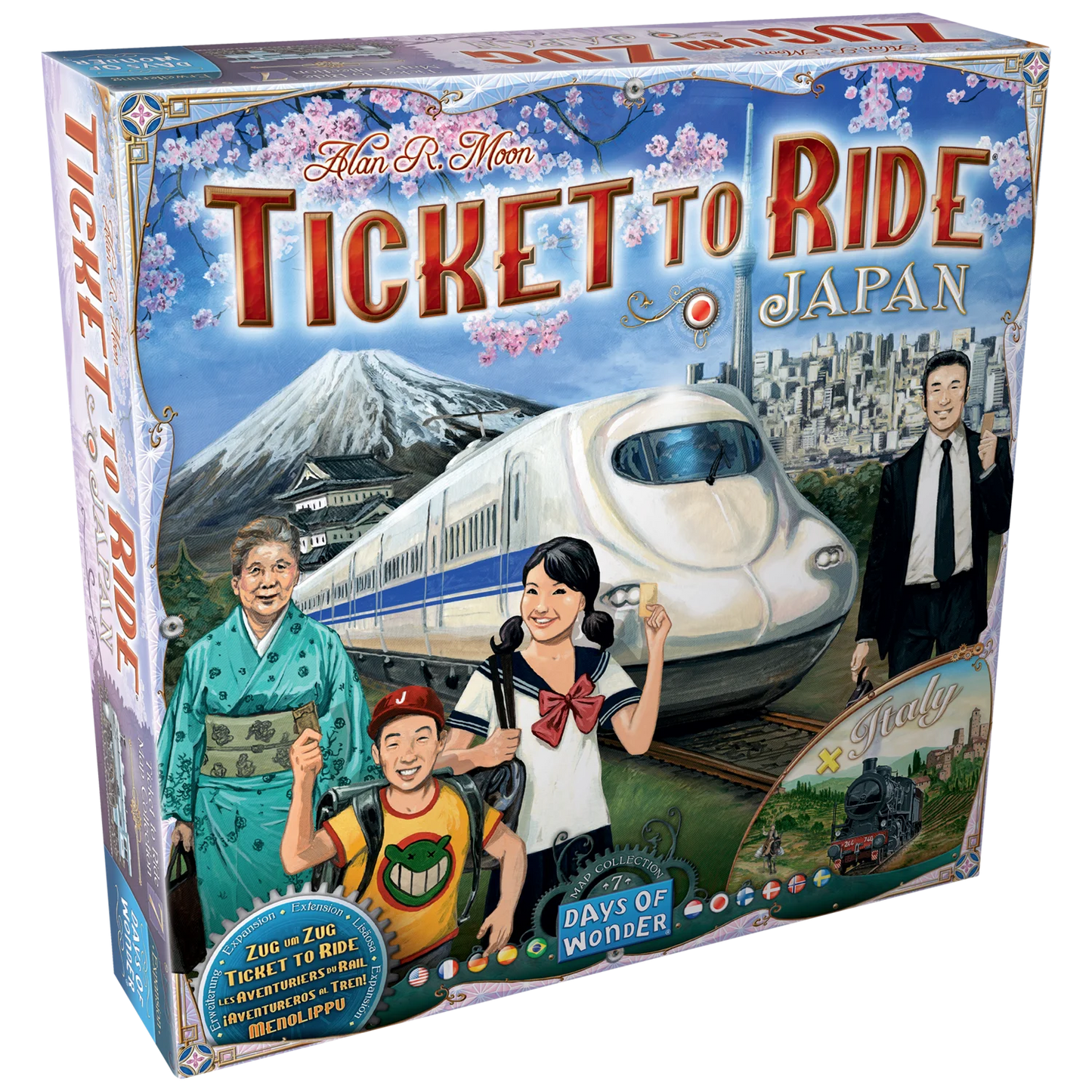 Ticket to Ride: Map #7 - Japan / Italy