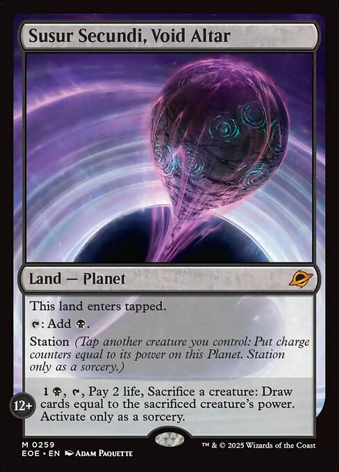 Susur Secundi, Void Altar