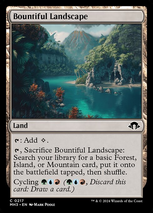 Bountiful Landscape – Esper Cards & Games