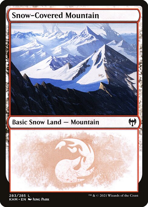Snow-Covered Mountain