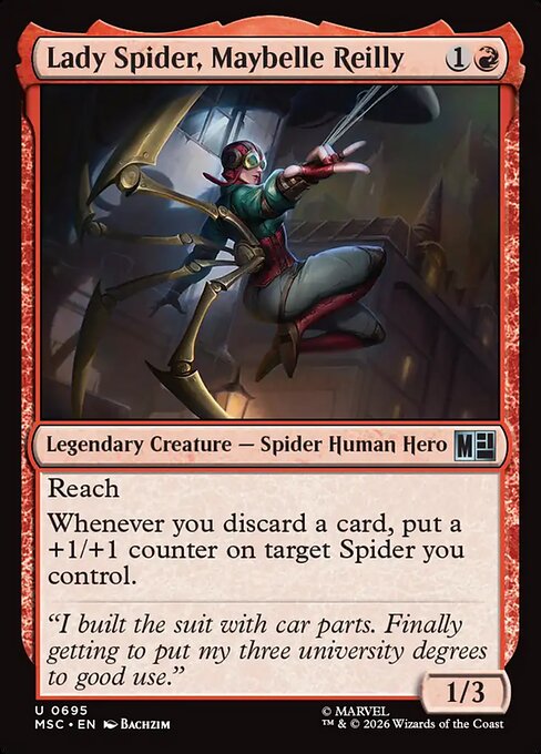 Lady Spider, Maybelle Reilly