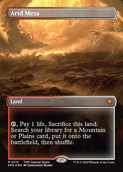 Arid Mesa (Dragon Foil)