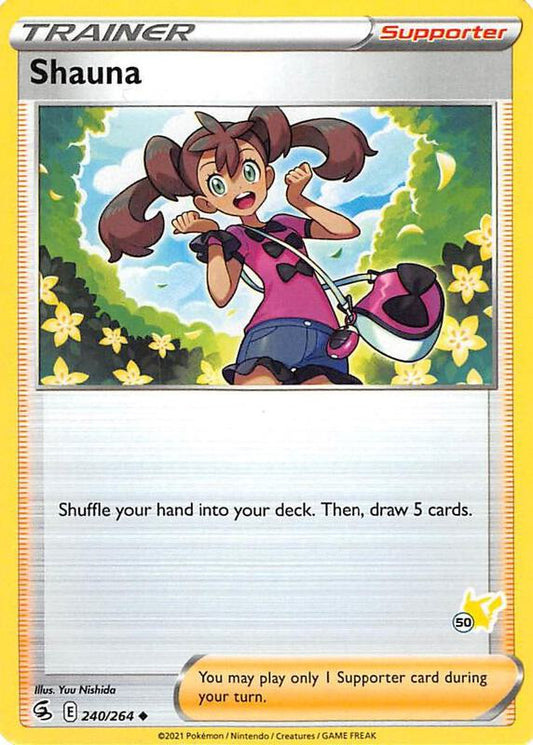 Shauna - 240/264 (#50 Pikachu Stamped)
