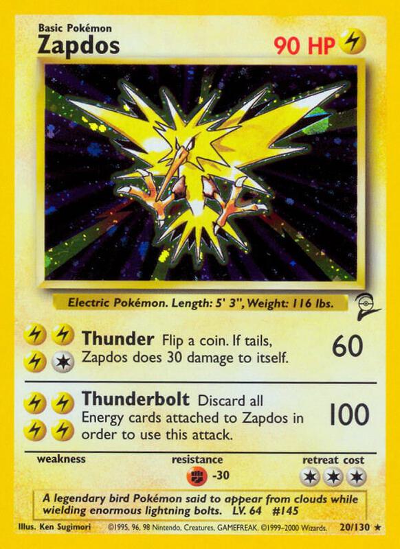 Zapdos - Heavily Played
