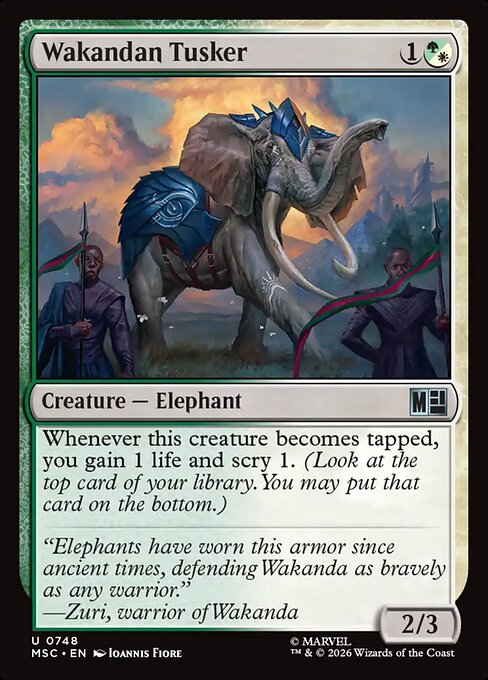 Wakandan Tusker