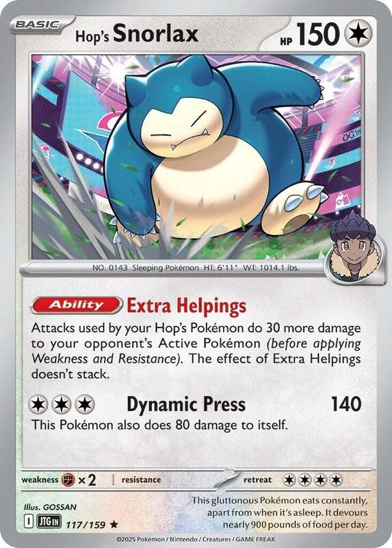 Hop's Snorlax