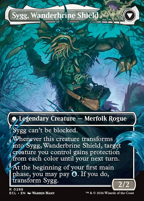 Sygg, Wanderwine Wisdom // Sygg, Wanderbrine Shield