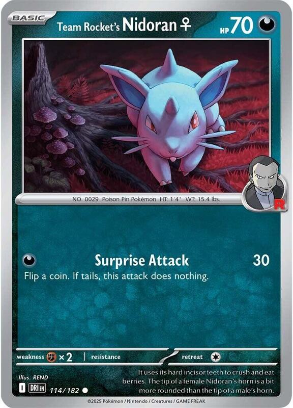 Team Rocket's Nidoran F