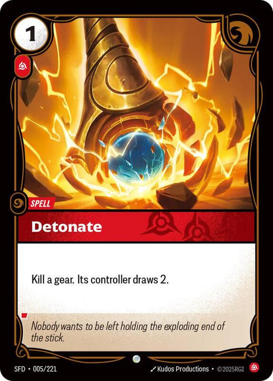 Detonate