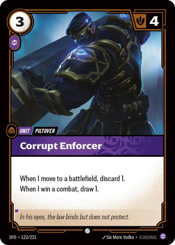 Corrupt Enforcer