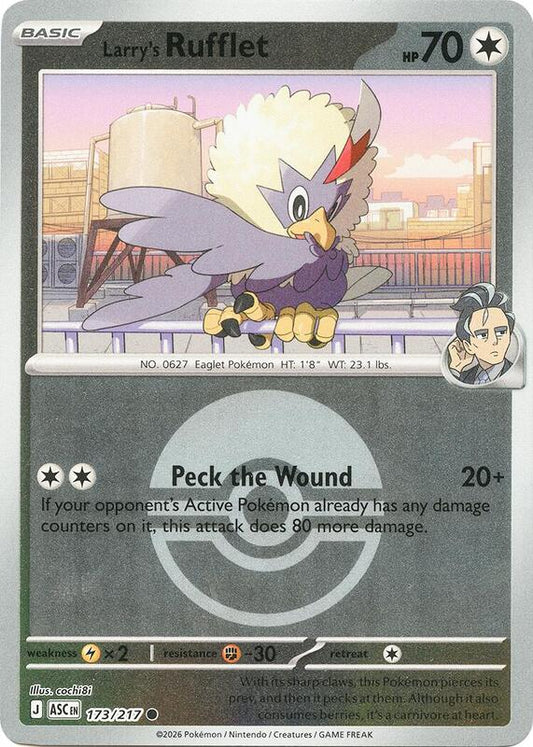 Larry's Rufflet (Poke Ball)