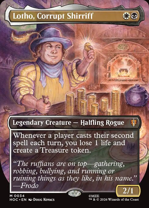 Lotho, Corrupt Shirriff