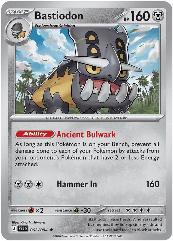 Bastiodon - 062/084