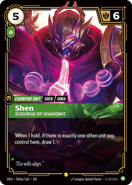 Shen - Scourge of Shadows (Alternate Art)