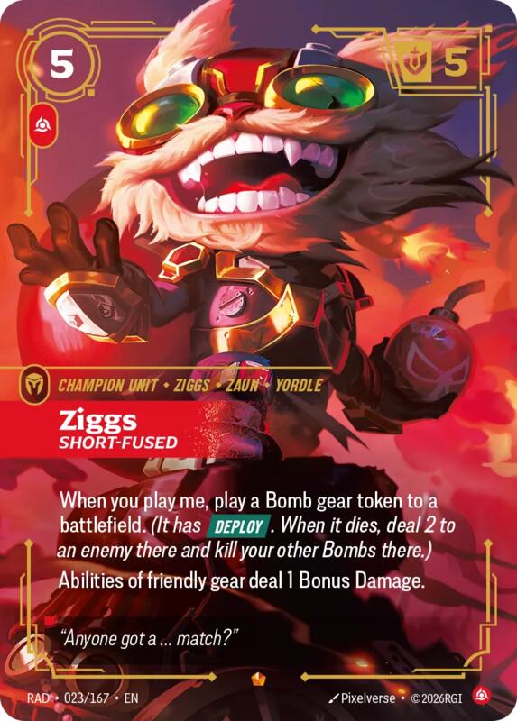 Ziggs, Short-Fused
