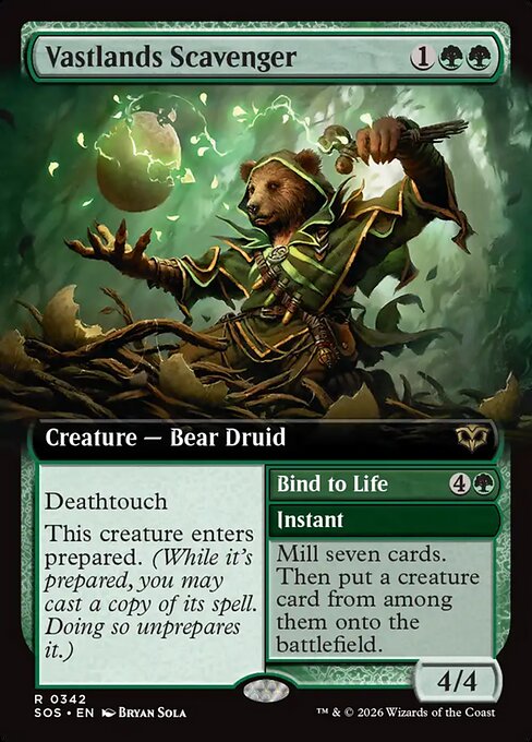 Vastlands Scavenger // Bind to Life