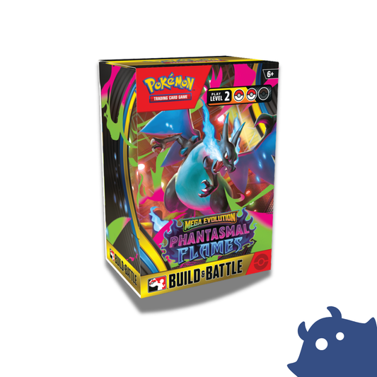 Pokémon Mega Evolution - Phantasmal Flames - Build & Battle Box