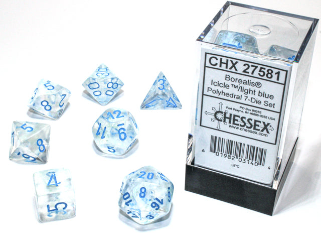 Borealis 7-Die Set Icicle/Light Blue Luminary