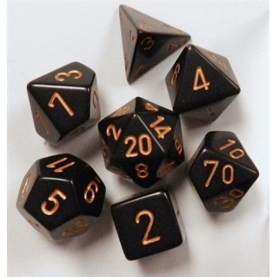 Opaque - Black / Gold - Chessex