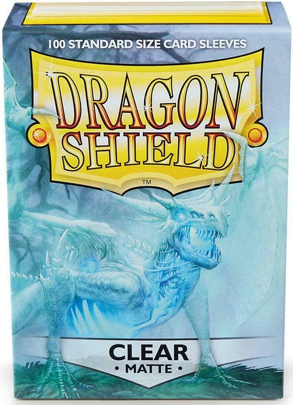 Dragon Shield Matte Sleeves - Clear (100ct)