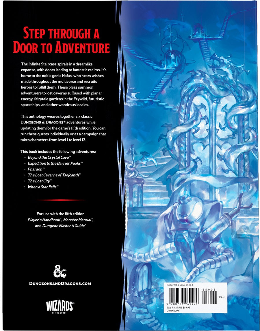 Dungeons & Dragons - Quests from the Infinite Staircase - 5e - Hard Cover