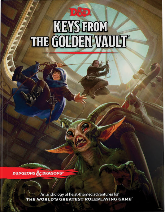 D&D Keys from the Golden Vault - 5e - Hard Cover