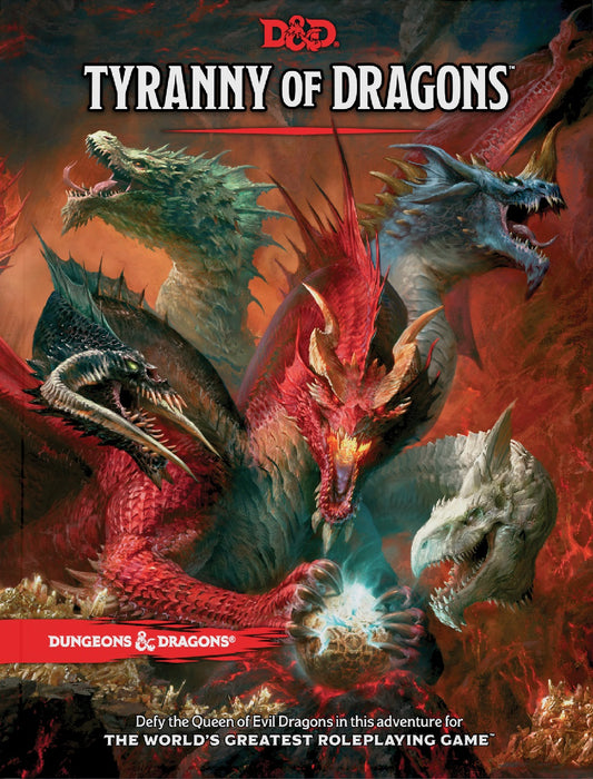 Dungeons & Dragons Tyranny of Dragons - 5e - Hard Cover